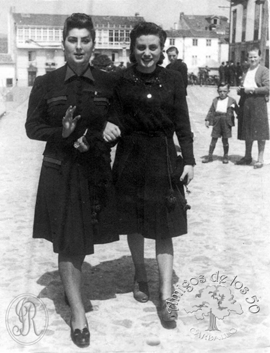 1940 - En la plaza de Martn Herrera